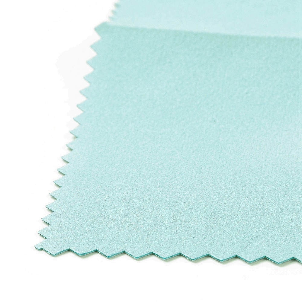 Silver Polishing Cloth Jewelry Cleaning Cloth 925 Sterling Silver Anti-Tarnish Cleaner Square Random Single color or Random Mixed color 17x17cm