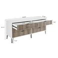 thumbnail image 3 of DUMBO 6-Drawer Double Low Dresser from Engineered Wood in Multi-Color, 3 of 8
