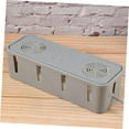 thumbnail image 3 of Cable Organizer Container Cord Hider Cord Cover Surge Protector Cover Power Strip Cover Wire Organizer Cord Management Cable Management Computer Cord Organizer Charger Power Cable, 3 of 9