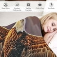 thumbnail image 3 of PRATYUS Eagle Blanket for Bed Flying Eagle Throw Blanket for Women, Men &amp; Kids Super Soft Eagle Blanket Throw Eagle Throw Blanket  40x50in, 3 of 6