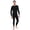 Black, variant on Xtreme Heat Mens Thermal Underwear Set Insulated Shirt & Long Johns, Black Medium