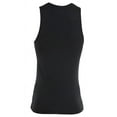 thumbnail image 2 of Jordan Men's Dri-Fit Nike Compression Tank Top 642349 010 (Black/Cool Grey, Large), 2 of 2