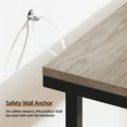 thumbnail image 7 of Yaheetech 71" Modern Long Narrow Console Table for Hallway Living Room, Gray, 7 of 7