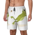 thumbnail image 1 of KLL Hunting Frog for Mens Swim Trunks Quick Dry Swim Shorts with Built-in Compression Liner Funny Swimwear Bathing Suits-3X-Large, 1 of 6