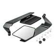 thumbnail image 1 of Siruishop Generic Motorcycle Mirrors Quick Installation Accessories Wide Viewing Angle Black Gray, 1 of 8