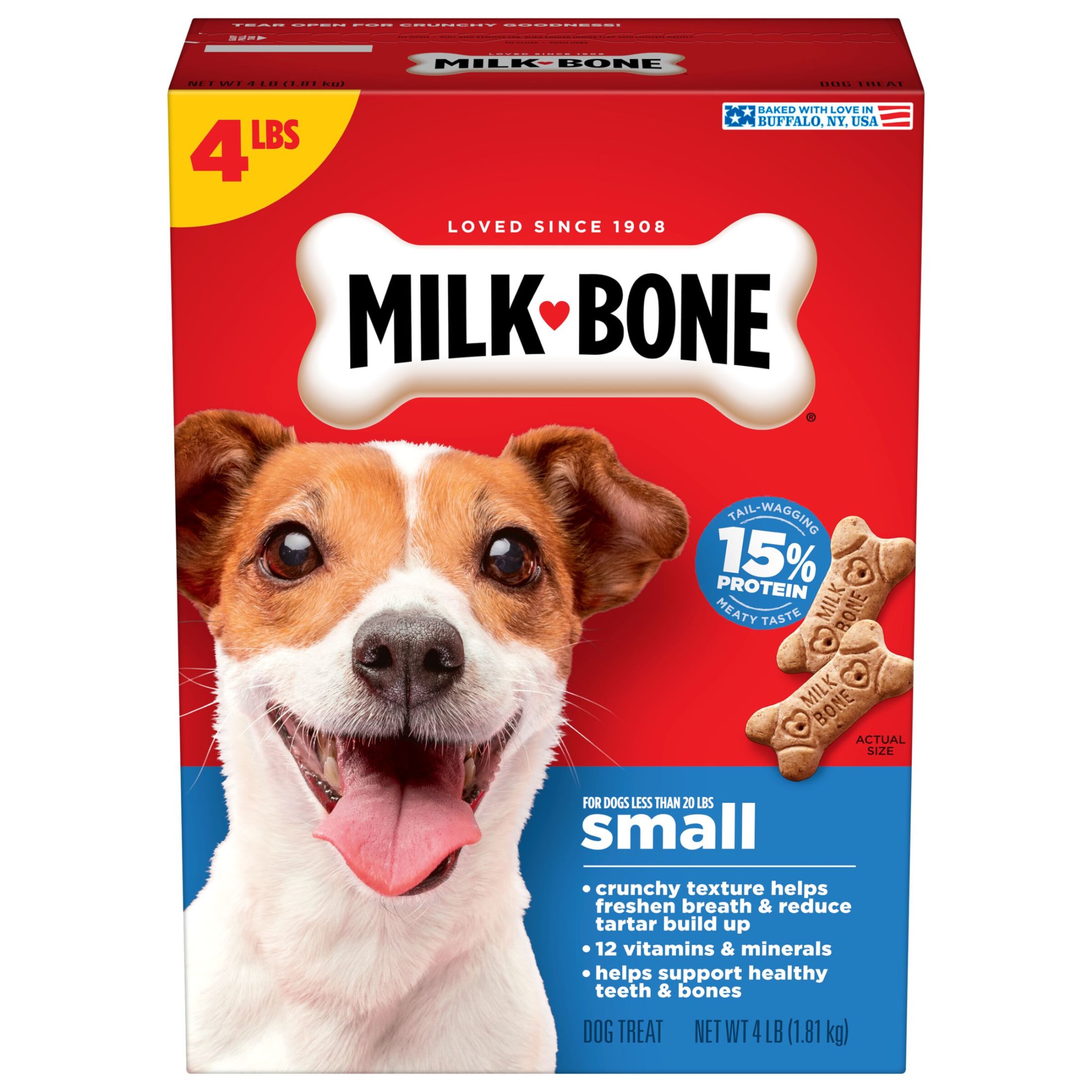 Milk-Bone 4 Pound Original Small Biscuit