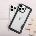 thumbnail image 6 of Compatible with iPhone 14 Pro Max Bumper Frame Case Frameless Cooling Heat Dissipation No Backplate Protection Fashion Shockproof Cover for Girls Women Man White, 6 of 7