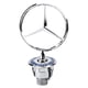 thumbnail image 3 of Emblema Estrella Para Mercedes-Benz Logotipo Del Capó Delantero W202 W203 W210 W211 W220 Azul, 3 of 9