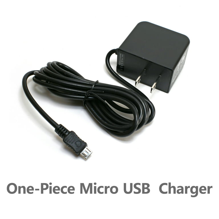 Slabo Chargeur Secteur Micro USB - 1000mA - pour  Fire 7-Tablet |  Kindle Paperwhite Téléphone Portable Chargeur de Voyage Chargeur Rapide -  Noir