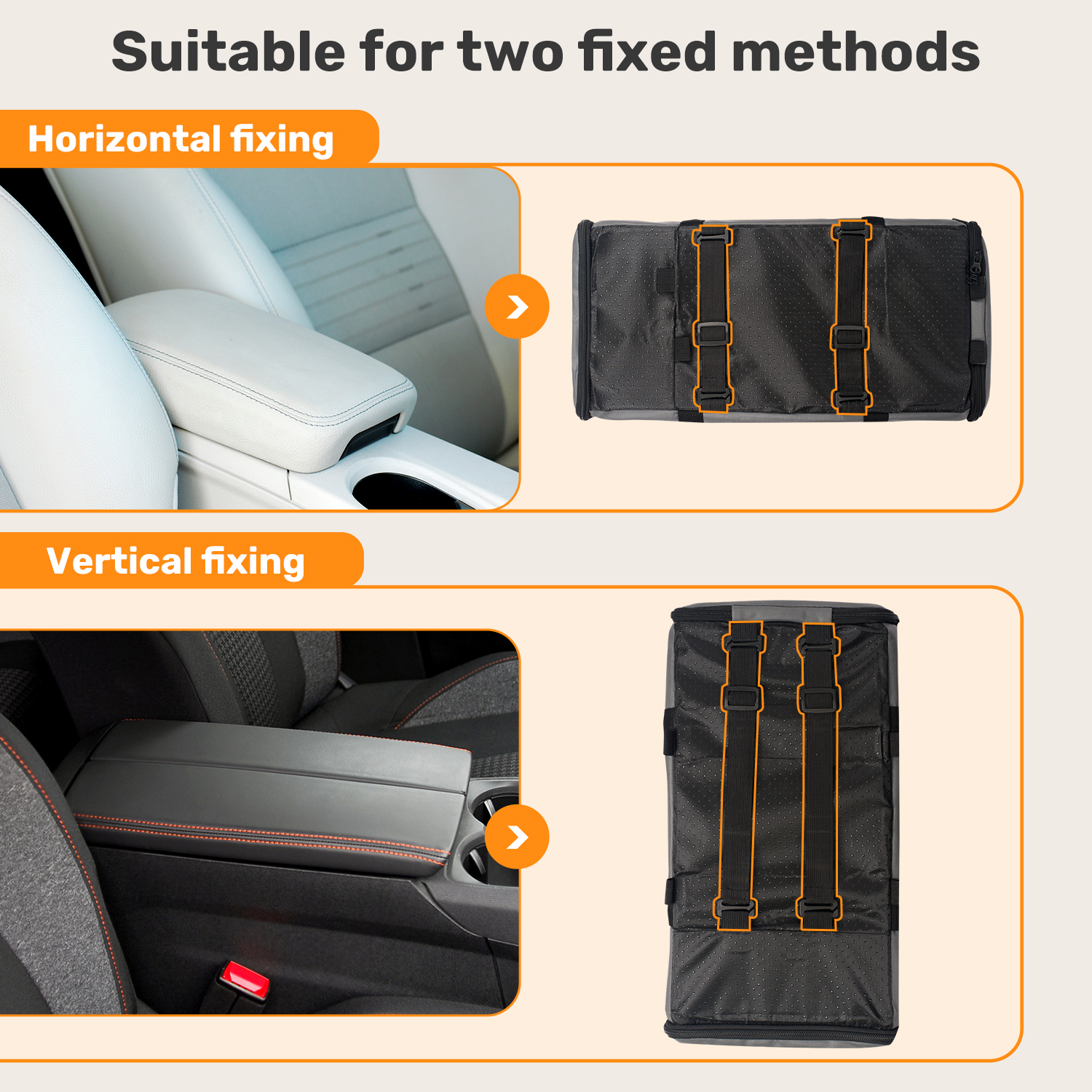 Niubya, Pet Booster Seat For Cars, Dog Car Carrier With Safety Harness, Portable Travel Vehicle Pet Bed for Small Dogs, Cats Easy-Clean & Sturdy Construction, Gray