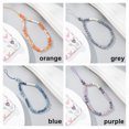 thumbnail image 2 of Women Girls Jewelry Gift LOVE Letter Stone Crystal Anti-Lost Cellphone Strap Cellphone Hanging Cord Mobile Phone Chain Lanyard PURPLE, 2 of 8