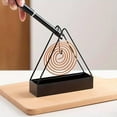 thumbnail image 5 of Designer Portable Iron Mosquito Coil Holder 2 pcs Sets with Handle - Fireproof Material Incense Holder, 5 of 12