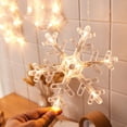 thumbnail image 5 of DYstyle LED Christmas Curtain Lights Window Hanging Decor String Light with Sucker Hook, 5 of 5