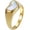Gold, variant on Women's Stainless Steel Inlaid Simulated Shell Heart Retro Jewelry Design Elegant Exquisite Festival Ring