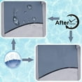 thumbnail image 4 of Life Jacket For Dogs, Safety Swimsuit With Rescue Handle For Small, Medium And Large Dogs （Gray,XS）, 4 of 6