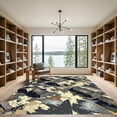 thumbnail image 2 of ODIKA 5'x7' Machine Washable Non-Slip Area Rug, Rustic Cabin Gray High Traffic Rug, Gray, 935961, 2 of 7