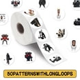 thumbnail image 4 of Buy 2 get 10% off 200 Pieces Of Stickers Roll Stickers Roll Tape Creative Notebook For Decorating Laptop Luggage Stickers, 4 of 5