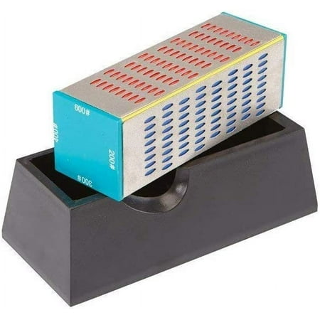 

4 Way Knife Sharpener Hone Sharpening Stone New