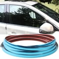 thumbnail image 3 of Chrome Styling Moulding Trim Strip Auto Body Chrome Molding Strip Heat Resistant Car Door Protector Strip Waterproof Dust Proof Car Window Bumper for Car Protection Door Edge Guard, 3 of 11