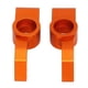 thumbnail image 3 of 2 piezas de soportes de buje trasero para coche RC, funcionamiento más suave, reduce golpes, alta dureza, accesorios RC de colores para ZD Racing 10 RC naranja, 3 of 14
