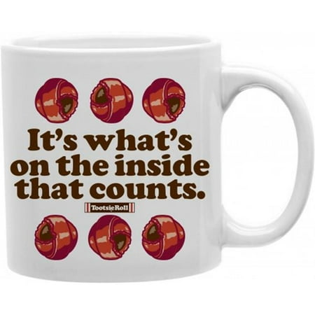 

Imaginarium Goods CMG11-TR-INSIDE 11 oz. Coffe Mug Its whats op the inside that counts