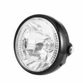 thumbnail image 3 of 7" Universal Motorcycle Motorbike Headlight LED Front Light Headlamp + Bracket, 3 of 5