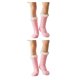 thumbnail image 1 of Guardurnaity Paquete de 4 medias altas hasta el muslo JK Cosplay antideslizantes calcetín largo cálido botas mujeres calcetines hasta la rodilla Rosado 2Conjunto, 1 of 6