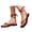 A-Red, variant on Rope Flat Sandals for Women Strappy Lace Up Square Toe Sandals Thong Sandals Comfortable Summer Beach Flip Flops Shoes
