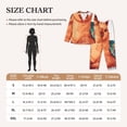 thumbnail image 4 of Disketp Cozy Knitting Llama Pajamas Set Long Sleeve Sleepwear Womens Button Down Nightwear Pj Sets-{designName}-Small, 4 of 7