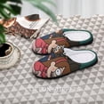 thumbnail image 5 of Gravity Falls Women's Cotton Slippers Warm Plush Lining Non-Slip Shoes Soft House Slippers Footwear 11-12(42-43), 5 of 8