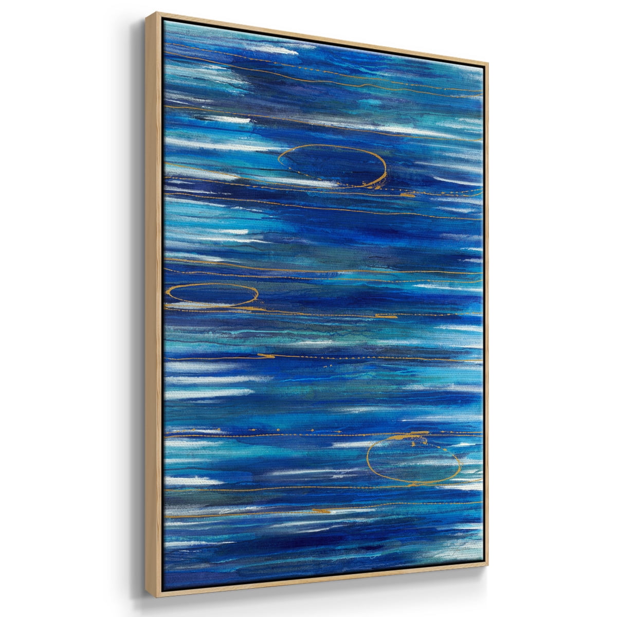 Waterworld Framed Premium Gallery Wrapped Canvas - Ready to Hang