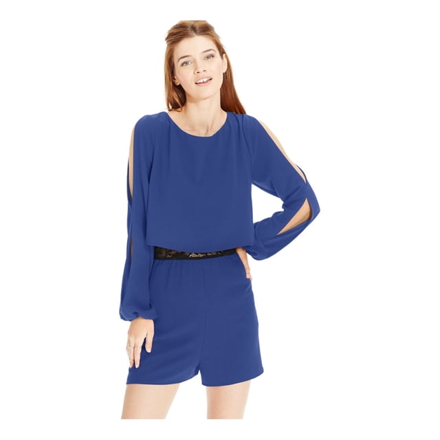 Mameluco de Manga recortada Material Girl azul grande