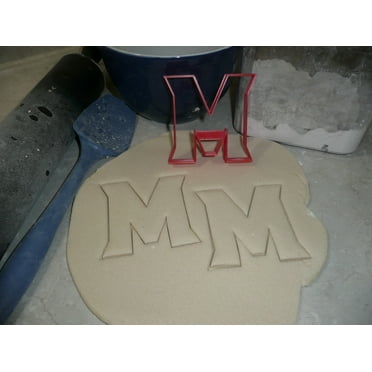 University Of Maryland Terrapins Mascot and M Set Of 2 Cookie Cutters USA PR1346