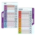 thumbnail image 1 of Double Sided ECG Interpretation Ruler Pocket Card for Nurses Technicians and Students, 1 of 8