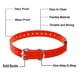 thumbnail image 4 of Collar reflectante para perro, correa ajustable de alta elasticidad, impermeable, a prueba de olores, cinta de nailon recubierta fuerte, 4 of 5