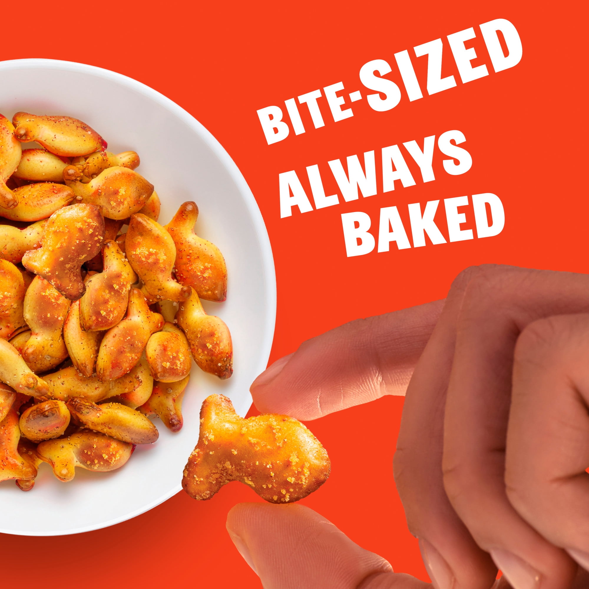 Goldfish Hot Buffalo Seasoned Pretzels, 8 Ounce Bag