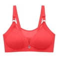 thumbnail image 2 of Push Up Bras for Women Corset Top Bustier Padded Underwire Bra Add One Cup Red 36, 2 of 6
