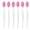 Pink, variant on mdesiwst 6Pcs Silicone Nose Brush Soft Silicone Double-Sided Face Cleanser Exfoliating Blackhead Remover Gentle Skin Care Tool for Sensitive Skin Lip Care And Pore Cleaning