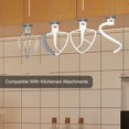 thumbnail image 2 of XSGXS Stand Mixer Attachment Holders Compatible with Kitchenaid Mixer Attachments Accessories,Stainless Steel Hook(4 Pack), 2 of 7