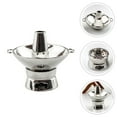 thumbnail image 3 of Miangastore Miniature Kitchenware Zinc Alloy 1 Set 2In Silver, 3 of 8