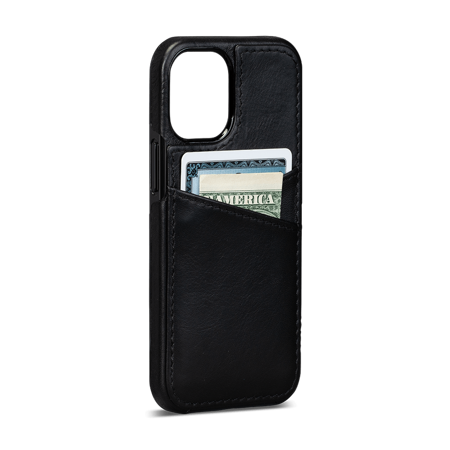 SENA Lugano Wallet For iPhone 12 Mini Black - SFD464NPUS