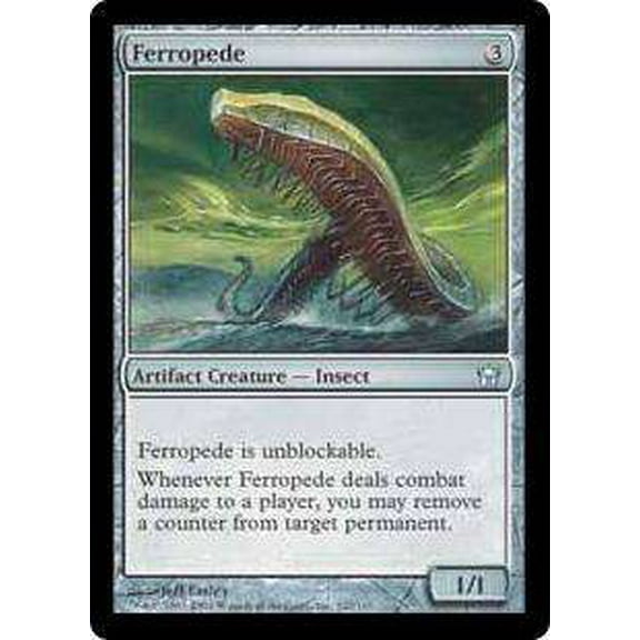 MtG Fifth Dawn Uncommon Ferropede #122