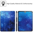 thumbnail image 6 of Fintie Case for Samsung Galaxy Tab S2 9.7 Tablet - Slim Lightweight Stand Cover with Auto Sleep/Wake, Starry Sky, 6 of 7
