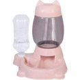 thumbnail image 1 of Dispensador automático de agua y comida para perros y gatos, alimentador de botellas de agua, dispensador automático de comida para fuente de agua, 1 of 5