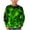Green, variant on Riecok Girls Graphic Hoodies Long Sleeve Crewneck Casual Comfy Spring Pullover All-match Sports Shirt Trendy Clothes Sweatshirt Older Children Pullover Blue 3 T