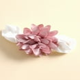 thumbnail image 3 of Ensemble de Barboteuse pour Bébé Fille à Manches Courtes, Barboteuse à Fleurs avec Bandeau, Tenue d'Été Décontractée, 3 of 6