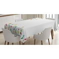 thumbnail image 1 of Ambesonne Floral Tablecloth Rectangular Table Cover, Tree Branch Spring Buds, 60"x84", Multicolor, 1 of 3