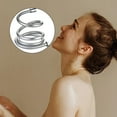 thumbnail image 2 of Shower Hose, Silver PVC Handheld Shower Head Replacement, High Flexibility & Durability for Your Bathroom, 2 of 5