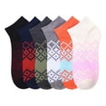 thumbnail image 1 of 6-PACK Women's Comfort Low Cut Socks, Spandex Socks, PAT001, 9-11, 1 of 1
