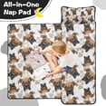 thumbnail image 4 of Cute Doberman and Dog Footprint Toddler Nap Mats for Kids Preschool,Sleeping Mat Bag or Kids,Toddler Sleeping Bag,Toddler Nap Mat or Daycare, 4 of 6